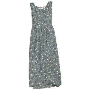 Erika Studio - Turquoise & Cream Floral Maxi Stress